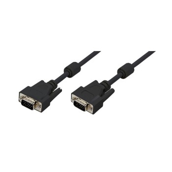 KABEL VGA D-SUB15 M-M  3m LogiLink 2x feritno jedro, dvojno zaščiten (CV0002) KABEL VGA D-SUB15 M-M  3m LogiLink 2x feritno jedro, dvojno zaščiten (CV0002)