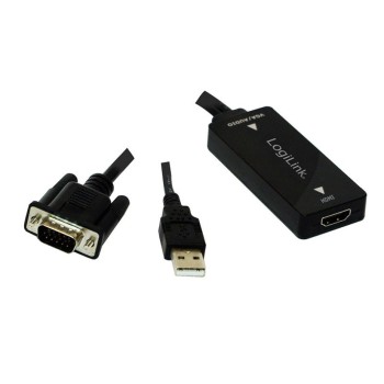 Pretvornik VGA (m) => HDMI (ž) Video ter USB avdio pretvornik Logilink (CV0060) Pretvornik VGA (m) => HDMI (ž) Video ter USB avdio pretvornik Logilink (CV0060)