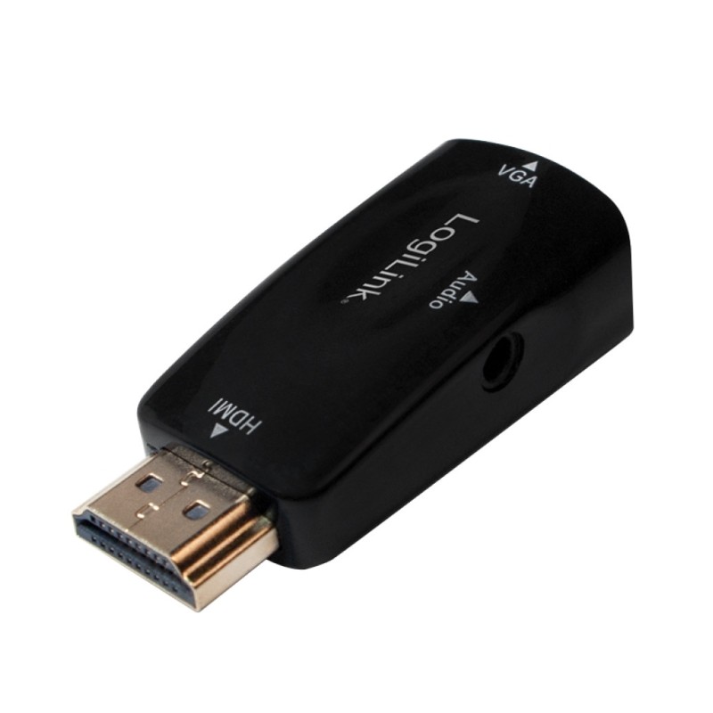 Adapter HDMI (m) => VGA (ž) + 3,5 audio adapter Logilink (CV0107) LOGILINK Adapter HDMI (m) => VGA (ž) + 3,5 audio adapter Logilink (CV0107)