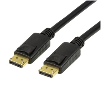 Kabel DisplayPort (m) => DisplayPort (m) 1,0m LogiLink dvojno oklopljen pozlačeni konektorji 8K@60Hz (CV0119)