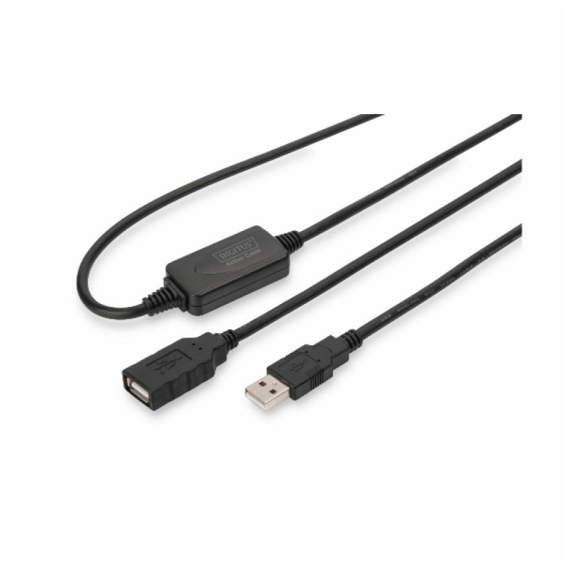 Kabel USB ojačevalnik s kablom 10,00m - aktivni Digitus DA-73100-1 Digitus Kabel USB ojačevalnik s kablom 10,00m - aktivni Digitus DA-73100-1