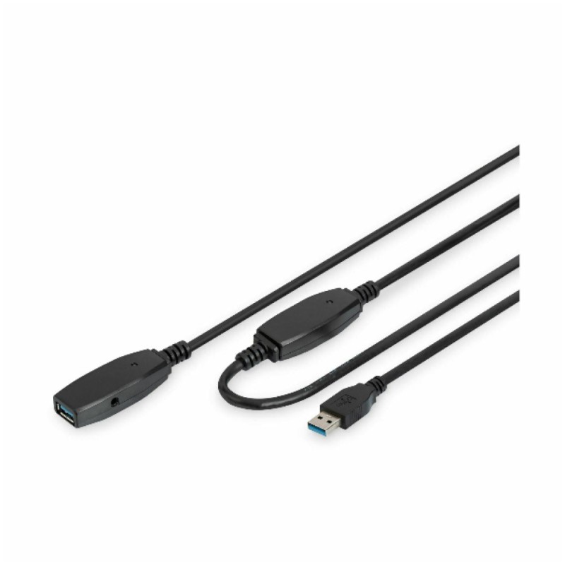 Kabel USB 3.0 ojačevalnik s kablom 10,00m - aktivni Digitus DA-73105 Digitus Kabel USB 3.0 ojačevalnik s kablom 10,00m - aktivni Digitus DA-73105