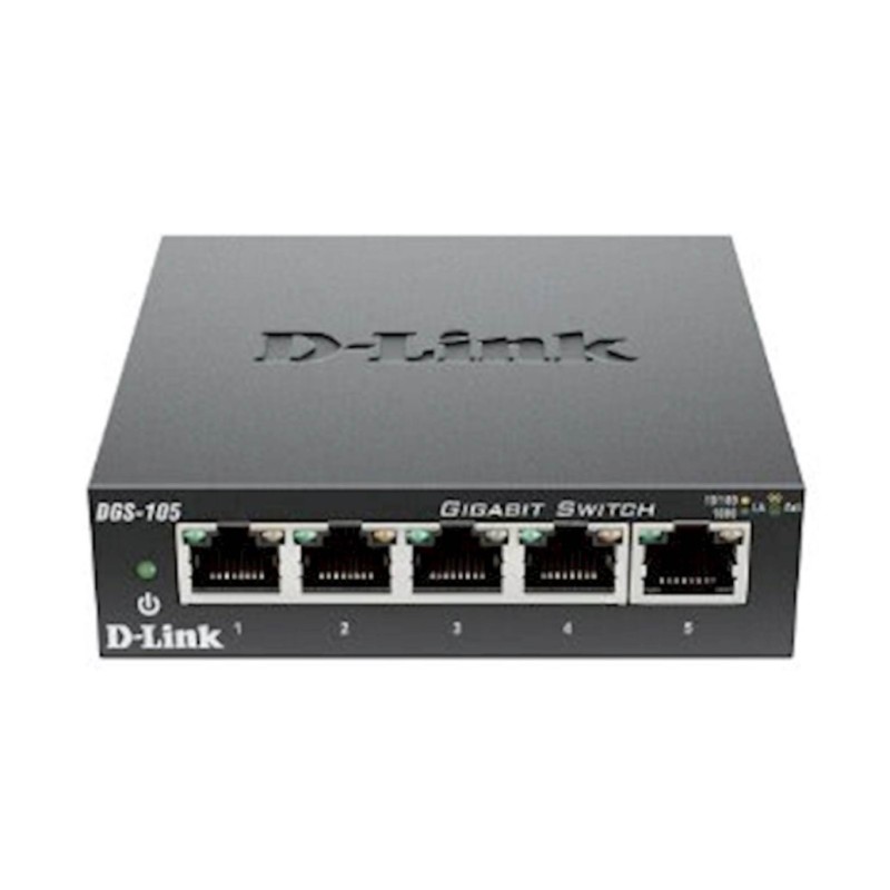 STIKALO 5-PORT D-link 100/1000 (DGS-105) D-link STIKALO 5-PORT D-link 100/1000 (DGS-105)