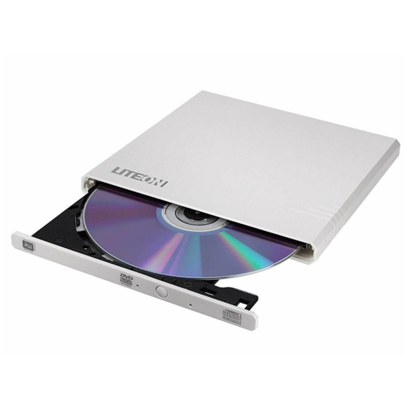 DVD-RW Externi Liteon EBAU108 8X USB slim zunanji zapisovalnik, bel LITEON DVD-RW Externi Liteon EBAU108 8X USB slim zunanji zapisovalnik, bel