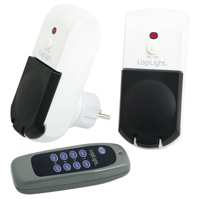 LogiLight razdelilec z daljinsko kontrolo, zunanji 2+1 LogiLink (EC0002) EOLS-P