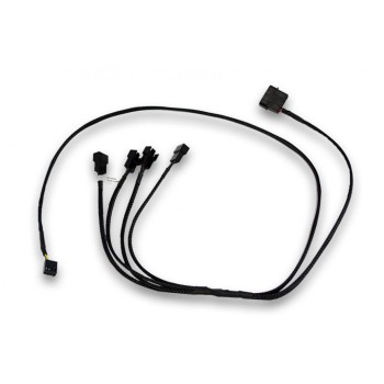 Splitter za ventilatorje EKWB 1x -> 4x4-pin + 1x MOLEX , črna (80cm) Splitter za ventilatorje EKWB 1x -> 4x4-pin + 1x MOLEX , črna (80cm)