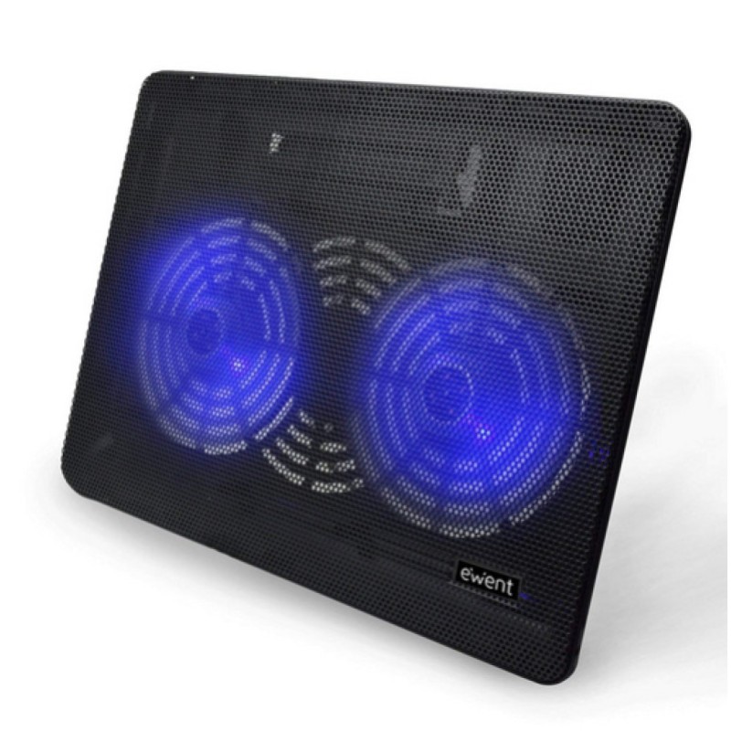 Stojalo za prenosnik Ewent EW1256 do 17 - nastavljiva višina 2x tih ventilator Ewent Stojalo za prenosnik Ewent EW1256 do 17 - nastavljiva višina 2x tih ventilator