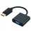 Adapter DisplayPort 1.1a (m) => VGA (ž) Ewent - 15cm