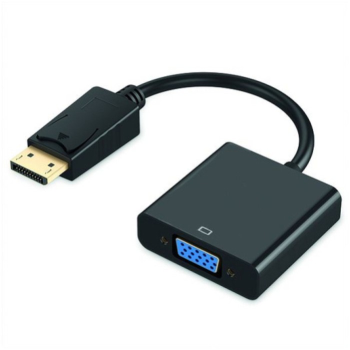 Adapter DisplayPort 1.1a (m) => VGA (ž) Ewent - 15cm Adapter DisplayPort 1.1a (m) => VGA (ž) Ewent - 15cm