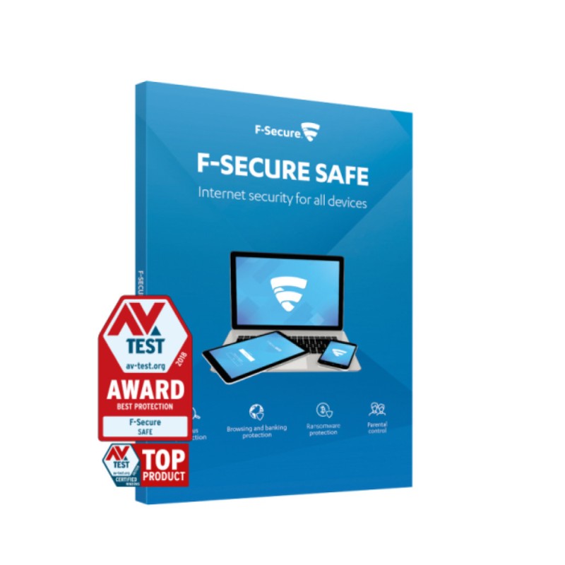 Antivirus F-Secure SAFE - key 12m 1 naprava F-secure Antivirus F-Secure SAFE - key 12m 1 naprava