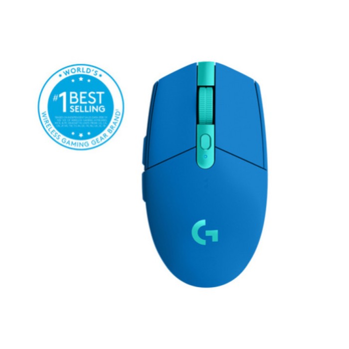 Miš  Logitech Gaming Brezžična G305 LightSpeed modra (910-006014)