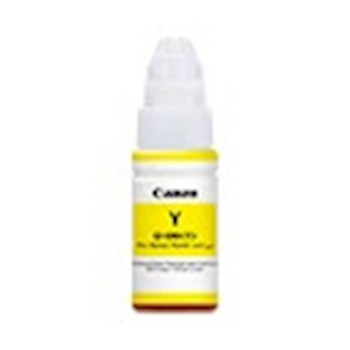 Canon GI-490 YELLOW črnilo v steklenički za G1400, G2400. G3400 70ML 7.000 STRANI (0666C001AA) Canon GI-490 YELLOW črnilo v steklenički za G1400, G2400. G3400 70ML 7.000 STRANI (0666C001AA)