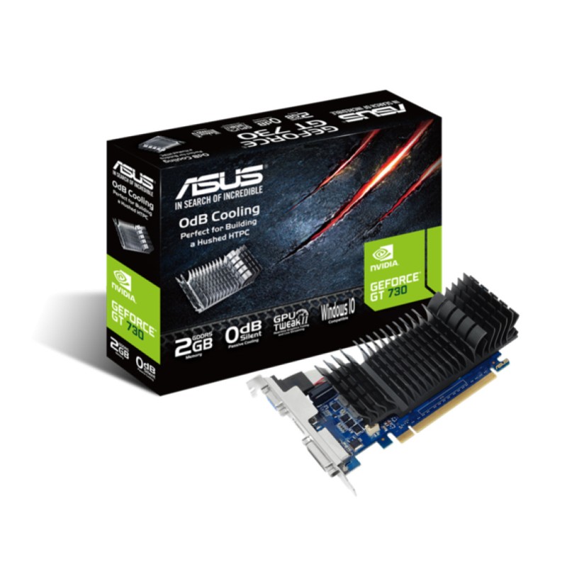 Grafična kartica nVidia GT730 Asus Silent Low Profile - 2GB DDR5 (90YV06N2-M0NA00) ASUS Grafična kartica nVidia GT730 Asus Silent Low Profile - 2GB DDR5 (90YV06N2-M0NA00)