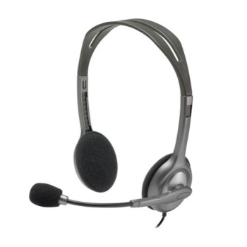 Slušalke Logitech 3.5 H110 stereo z mikrofonom (981-000271)