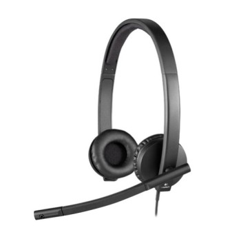Slušalke Logitech USB H570e stereo z mikrofonom (981-000575)