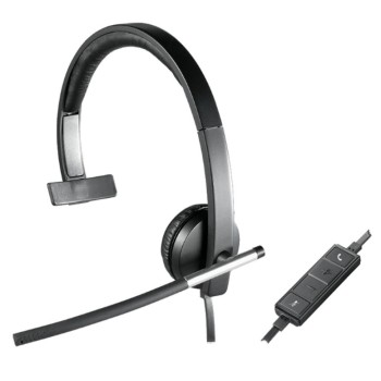 Slušalke Logitech USB H650e Headset mono z mikrofonom  (981-000514)