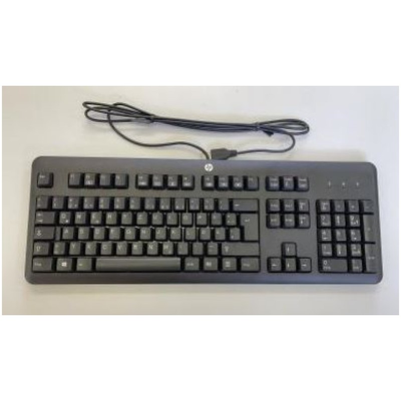 Tipkovnica HP USB žična DE nemška (veliki Enter) NP (697737-041, 697737-043) HP Tipkovnica HP USB žična DE nemška (veliki Enter) NP (697737-041, 697737-043)