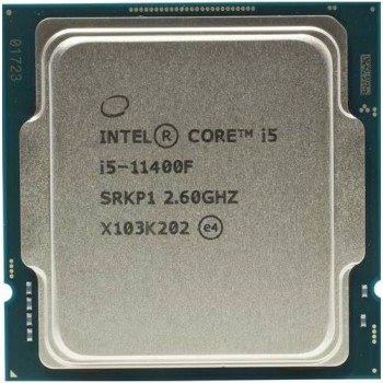 Procesor Intel 1200 Core i5 11400F 6C/12T 2.6GHz/4.4GHz tray 65W brez grafike brez hladilnika