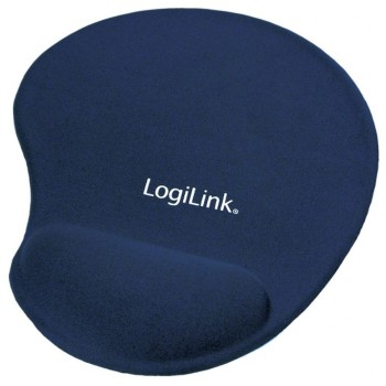 Podloga za miško z gelom ergonomska LogiLink MousePad modra (ID0027B) Podloga za miško z gelom ergonomska LogiLink MousePad modra (ID0027B)