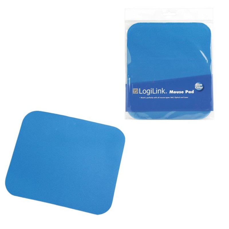 Podloga za miško LogiLink EVA pena + Nylon prevleka, modra, 250 x 220 x 3mm (ID0097)
