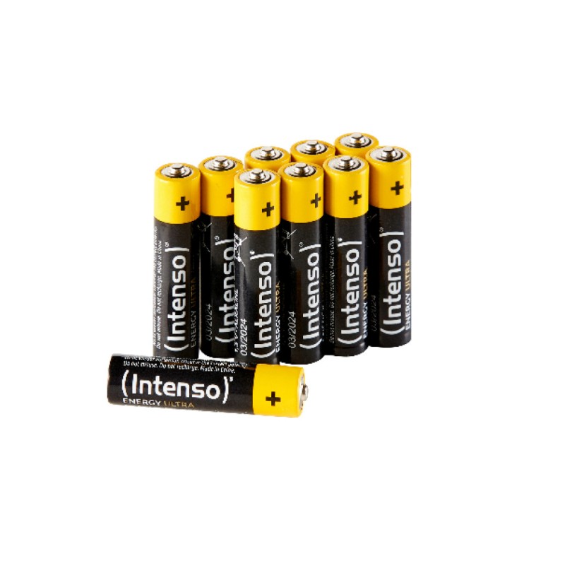 Baterijski vložek Intenso 1,5V AAA/LR03 10 kos Intenso Energy Ultra (7501910) INTENSO Baterijski vložek Intenso 1,5V AAA/LR03 10 kos Intenso Energy Ultra (7501910)