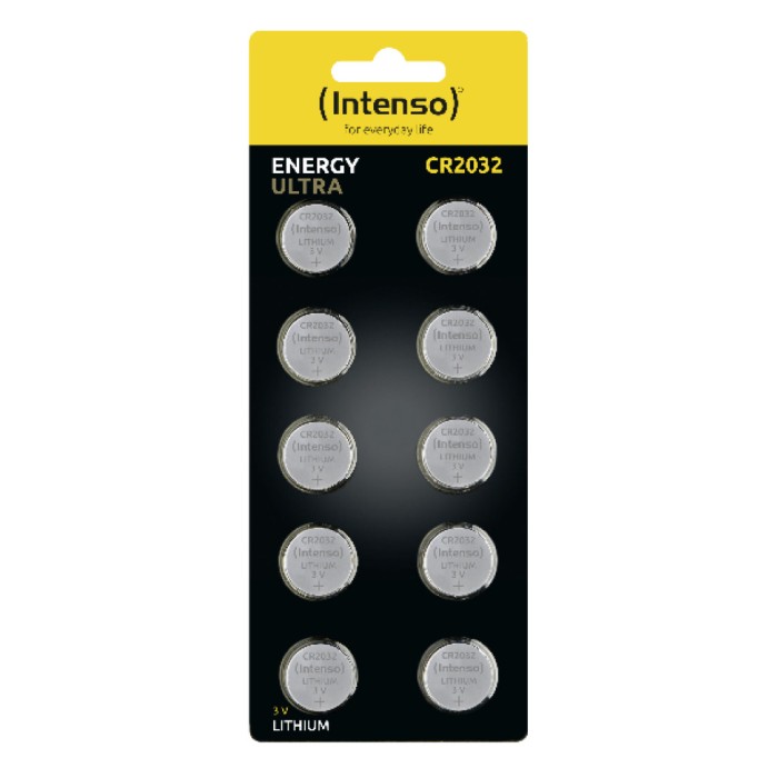 Baterija Litium CR2032 3V Intenso CR2032 10 kos (7502430)