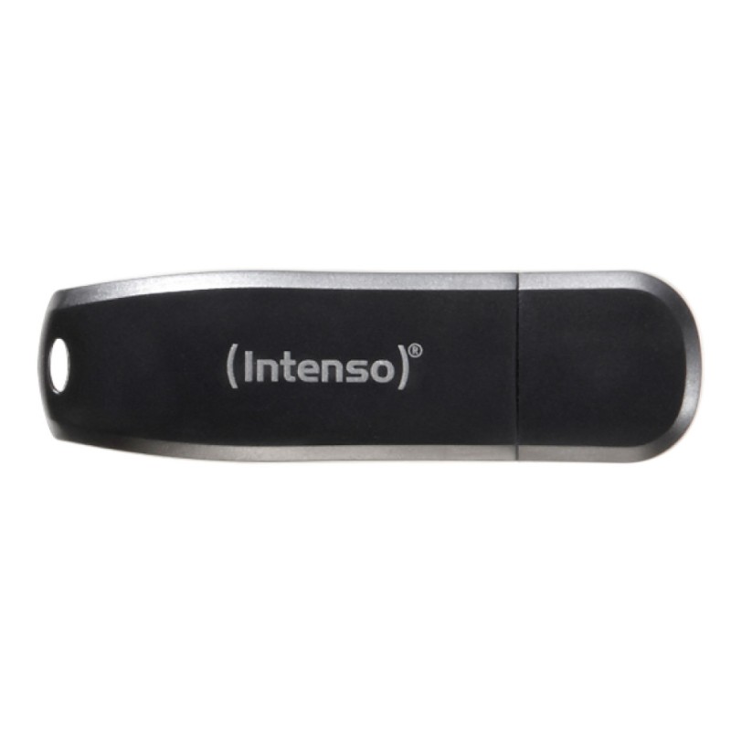 Spominski ključek 64GB USB 3.0 Intenso Speed Line 70MB/s - plastičen/s pokrovčkom/črn (3533490)