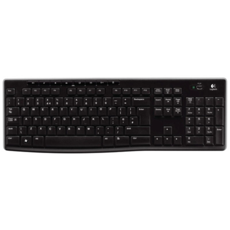 Tipkovnica brezžična Logitech K270 US international | SLO gravura črna (920-003738) LOGITECH Tipkovnica brezžična Logitech K270 US international | SLO gravura črna (920-003738)