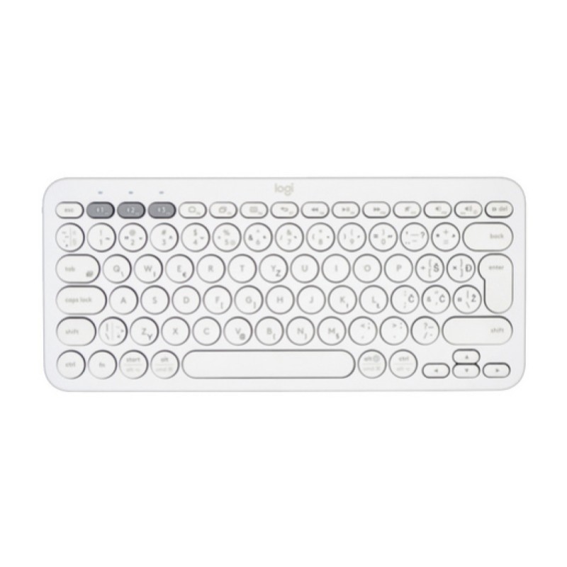 Tipkovnica Logitech K380 Multi-Device, bela, SLO gravura (920-009868) LOGITECH Tipkovnica Logitech K380 Multi-Device, bela, SLO gravura (920-009868)