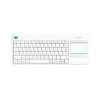 Tipkovnica brezžična Logitech K400 Plus US | bela + Touchpad (920-007128) LOGITECH Tipkovnica brezžična Logitech K400 Plus US | bela + Touchpad (920-007128)