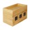 UREJENA PISARNA škatlica za kable 255x140x165mm iz bambusa Logilink (KAB0076) EOLS-P