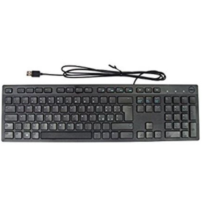 Tipkovnica Dell KB216 USB SLO črna (580-ADGY) Tipkovnica Dell KB216 USB SLO črna (580-ADGY)