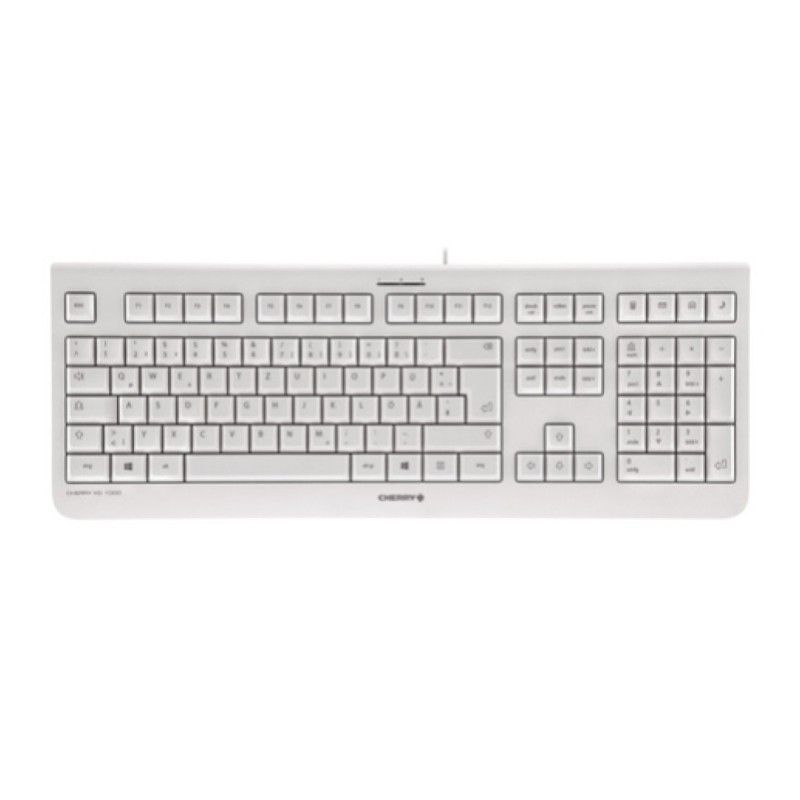 Tipkovnica Cherry KC 1000 bela USB UK SLO gravura (JK-0800GB-0) Cherry Tipkovnica Cherry KC 1000 bela USB UK SLO gravura (JK-0800GB-0)