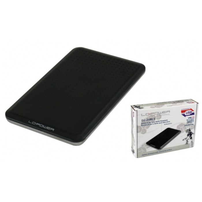 Ohišje za trdi disk 2,5 USB 3.0 LC Power LC-25BU3 Ohišje za trdi disk 2,5 USB 3.0 LC Power LC-25BU3