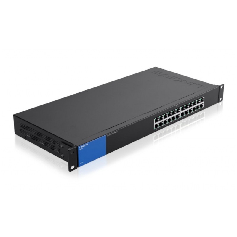 STIKALO 24-PORT Linksys 100/1000 Rack (LGS124-EU) Linksys STIKALO 24-PORT Linksys 100/1000 Rack (LGS124-EU)
