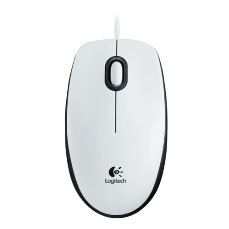 Miš Logitech USB M100 bela 1000DPI (910-006764) LOGITECH Miš Logitech USB M100 bela 1000DPI (910-006764)