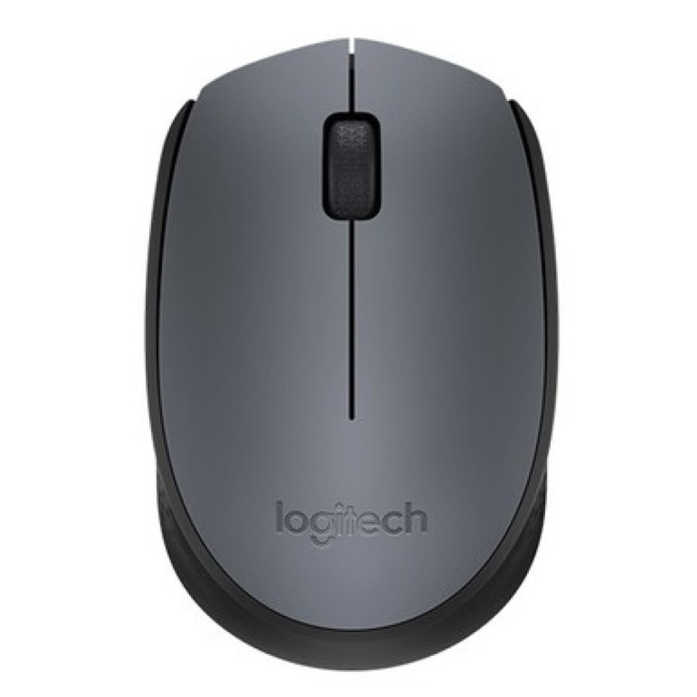 Miš Logitech brezžična optična za notesnike M170 siva (910-004642) LOGITECH Miš Logitech brezžična optična za notesnike M170 siva (910-004642)