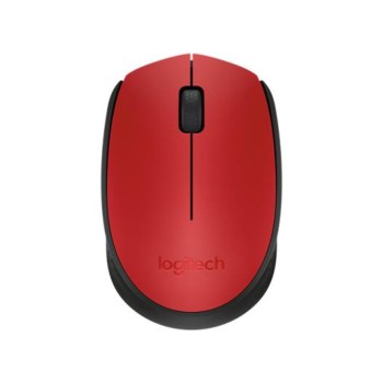 Miš Logitech brezžična optična za notesnike M171 rdeča nano (910-004641)