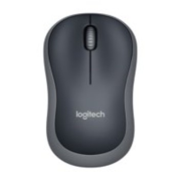 Miš Logitech brezžična M185 za notesnike siva nano (910-002235)