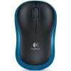 Miš brezžična za notesnike Logitech M185 nano modra (910-002239) LOGITECH Miš brezžična za notesnike Logitech M185 nano modra (910-002239)