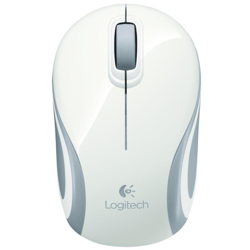Miš  Logitech NoteBook Brezžična M187 optična nano bela (910-002736)