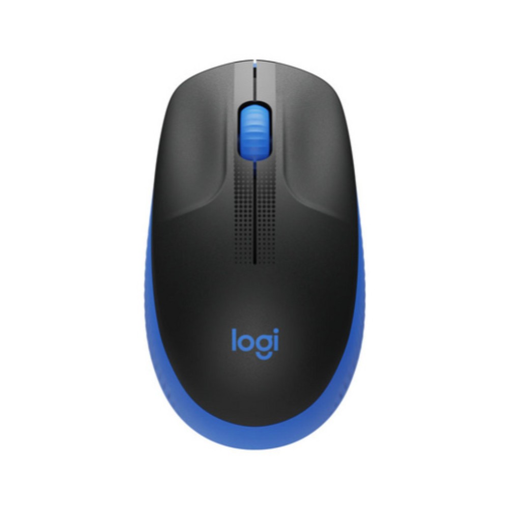 Miš Logitech brezžična optična za notesnike M190 modra (910-005907)