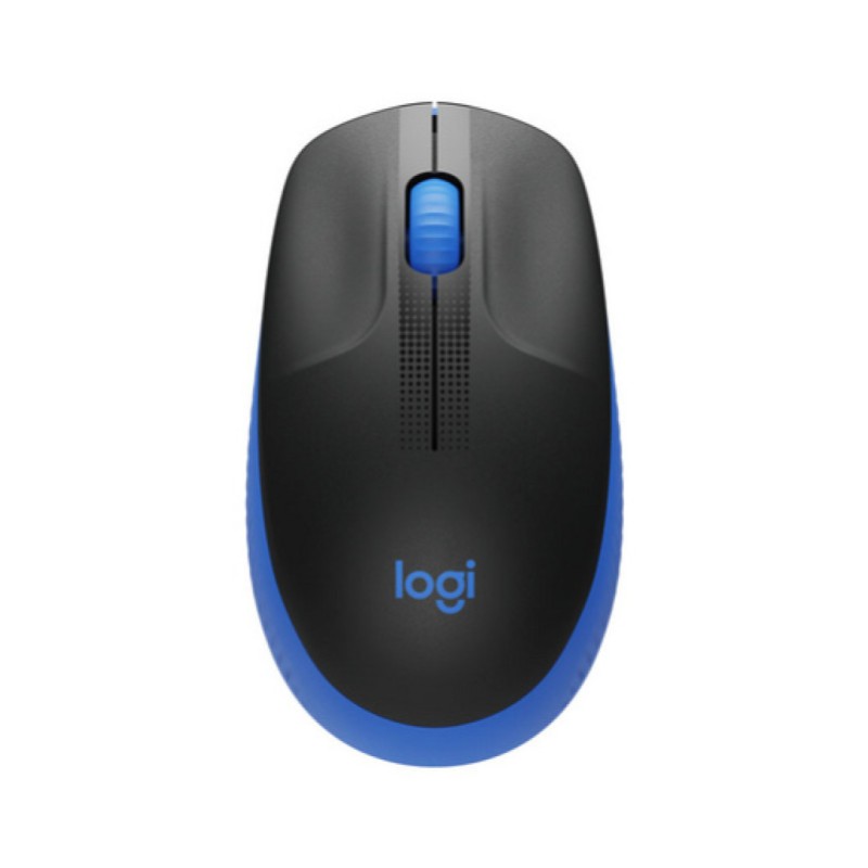 Miš Logitech brezžična optična za notesnike M190 modra (910-005907) LOGITECH Miš Logitech brezžična optična za notesnike M190 modra (910-005907)