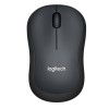 Miš brezžična za notesnike Logitech M220 silent črna (910-004878) LOGITECH Miš brezžična za notesnike Logitech M220 silent črna (910-004878)