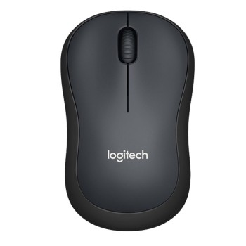 Miš brezžična za notesnike Logitech M220 silent črna (910-004878)