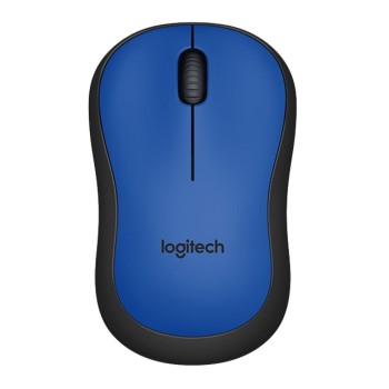Miš brezžična za notesnike Logitech M220 silent modra (910-004879)