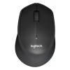 Miš Logitech brezžična optična M330 črna silent plus (910-004909) LOGITECH Miš Logitech brezžična optična M330 črna silent plus (910-004909)