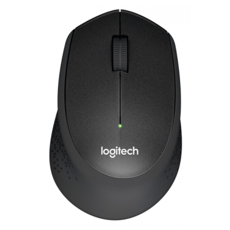 Miš Logitech brezžična optična M330 črna silent plus (910-004909) LOGITECH Miš Logitech brezžična optična M330 črna silent plus (910-004909)