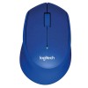 Miš Logitech brezžična optična M330 modra silent plus (910-004910) LOGITECH Miš Logitech brezžična optična M330 modra silent plus (910-004910)