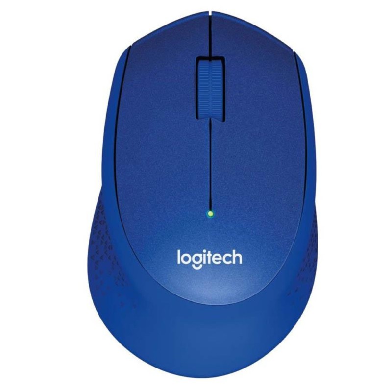 Miš Logitech brezžična optična M330 modra silent plus (910-004910) LOGITECH Miš Logitech brezžična optična M330 modra silent plus (910-004910)